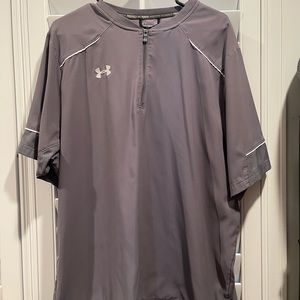 Under Armour baseball cage jacket size L.